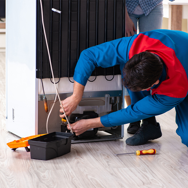 how much do you charge for refrigerator repair services in Linn County KS